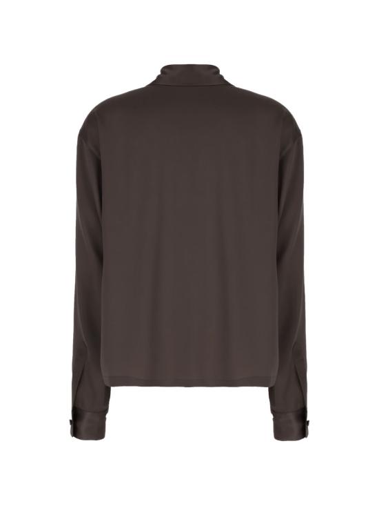 26FW 톰포드 폴로 티셔츠 TS2144FAX1720 EDB BROWN - TOMFORD
