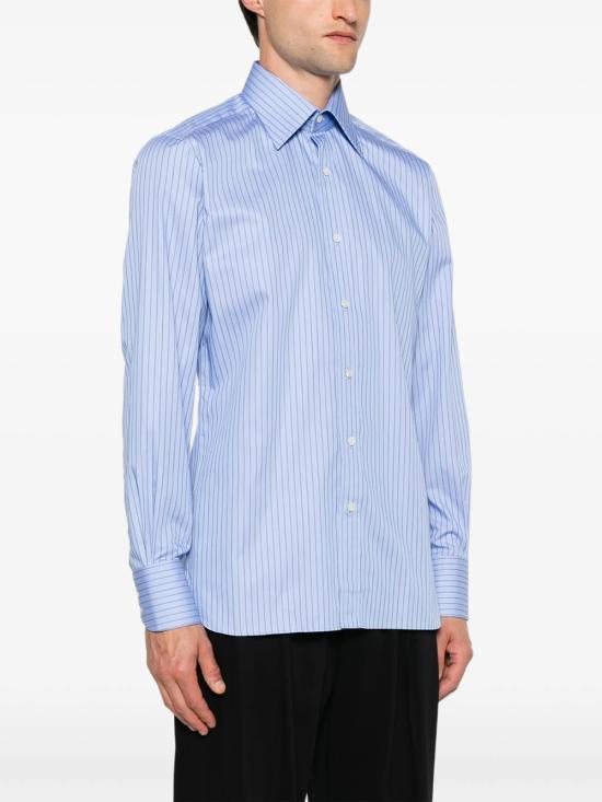 26FW 톰포드 긴팔 셔츠 HSBC01C0050 UNE BLUE - TOMFORD