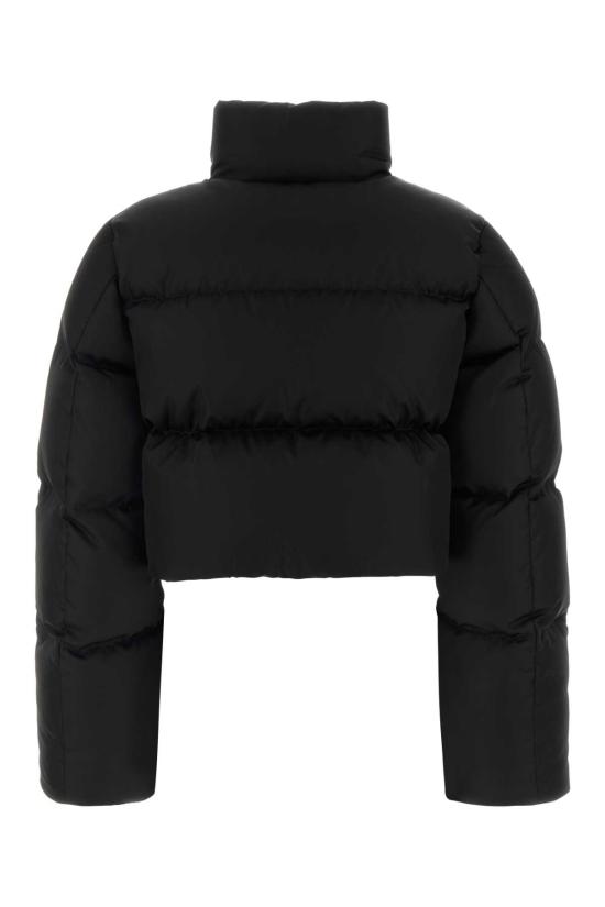 26FW 프라다 크롭 리나일론 다운 재킷 크롭 리나일론 다운 재킷 29D056SOOO1WQ8 F0002 BLACK - PRADA