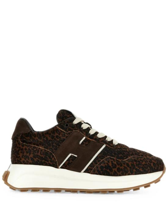 26FW 호간 스니커즈 HXW6410EH4OVHP 0R1X BROWN