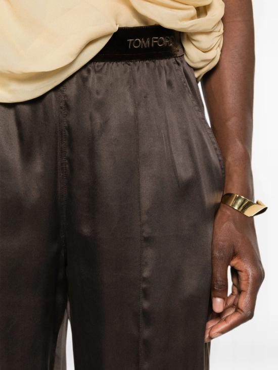 26FW 톰포드 스트레이트 팬츠 PAW683FAX1720 EDB BROWN - TOMFORD