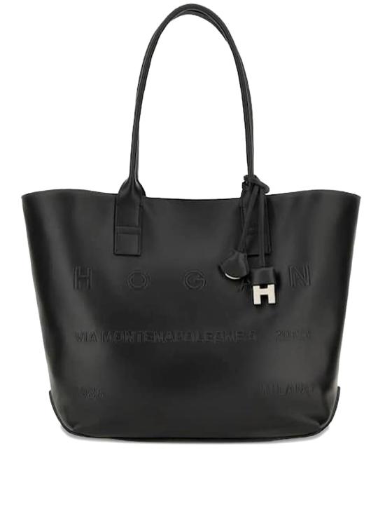 26FW 호간 토트백 KBW01TA3300TZP B999 BLACK