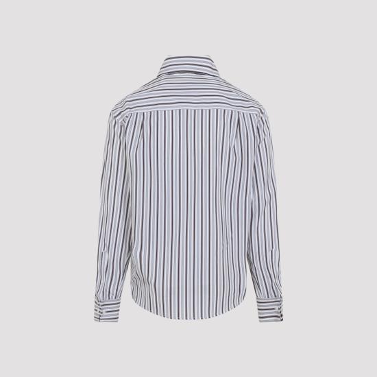 26FW 드리스 반 노튼 긴팔 셔츠 2620207044023 1 WHITE - DRIES VAN NOTEN