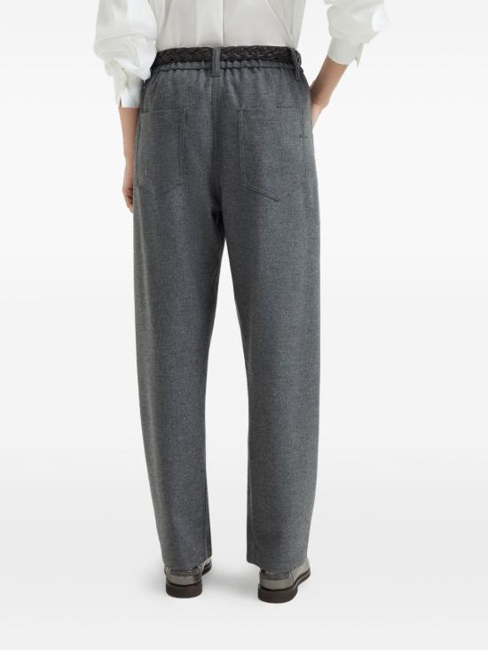 26FW 브루넬로 쿠치넬리 스트레이트 팬츠 MB162P8417 C032 GREY - BRUNELLO CUCINELLI