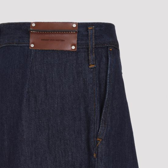 26FW 드리스 반 노튼 스트레이트 팬츠 2621309124401 507 BLUE - DRIES VAN NOTEN