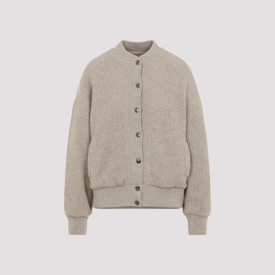26FW 브루넬로 쿠치넬리 봄버 자켓 M12719906P C077 NUDE NEUTRALS - BRUNELLO CUCINELLI