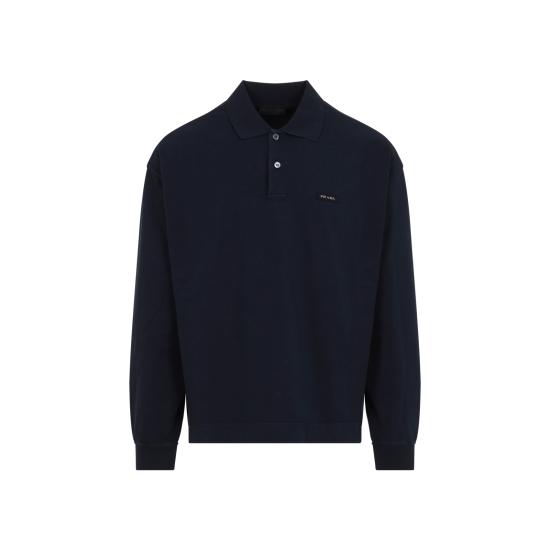 26FW 프라다 폴로 티셔츠 UJL48DSOOO6281 F0008 BLUE