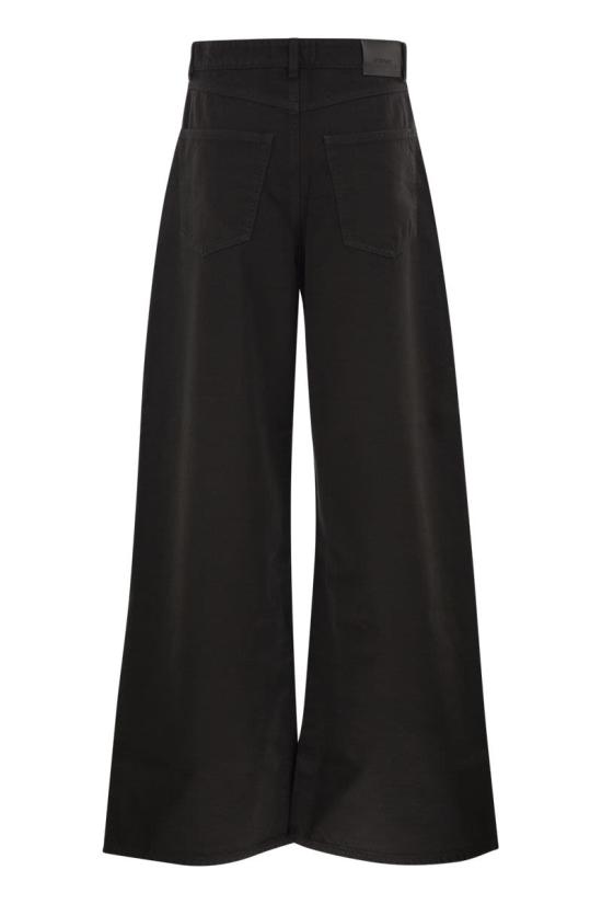 26FW 스포트막스 스트레이트 팬츠 2622136025600 002 BLACK - SPORTMAX