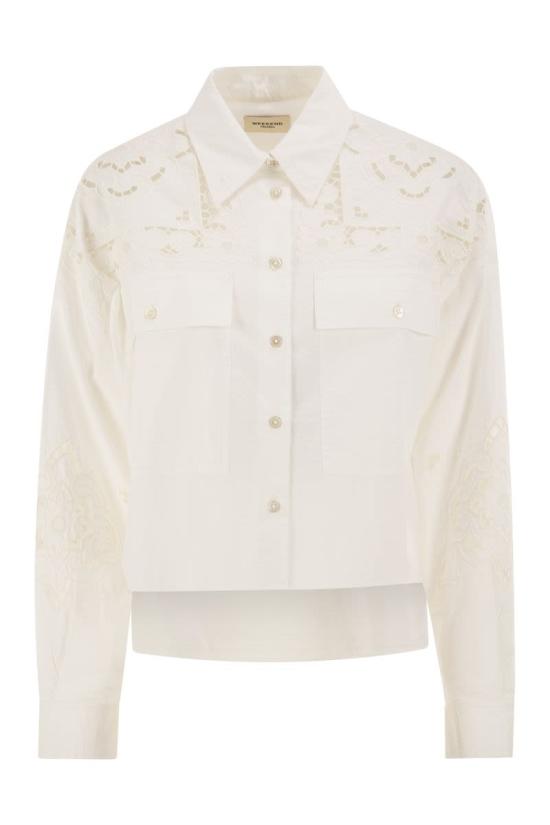 26FW 위켄드막스마라 셔츠 2625116021600 001 WHITE