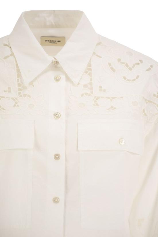 26FW 위켄드막스마라 셔츠 2625116021600 001 WHITE - WEEKEND MAX MARA