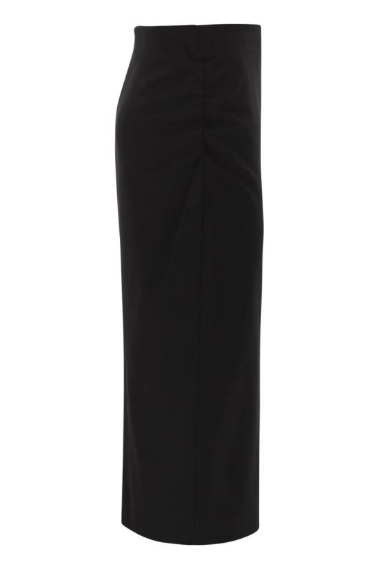 26FW 막스마라 미디 스커트 2626106015600 001 BLACK - MAX MARA