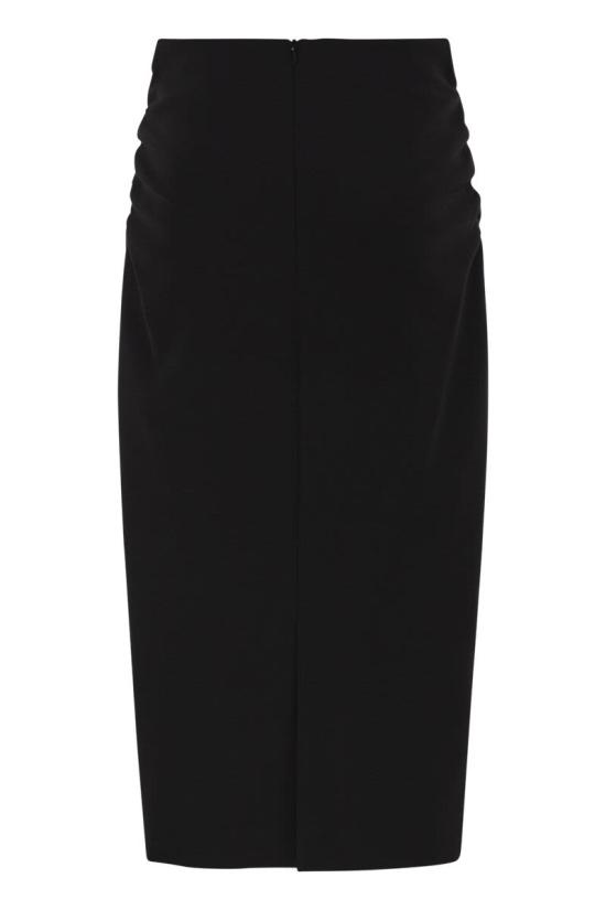 26FW 막스마라 미디 스커트 2626106015600 001 BLACK - MAX MARA