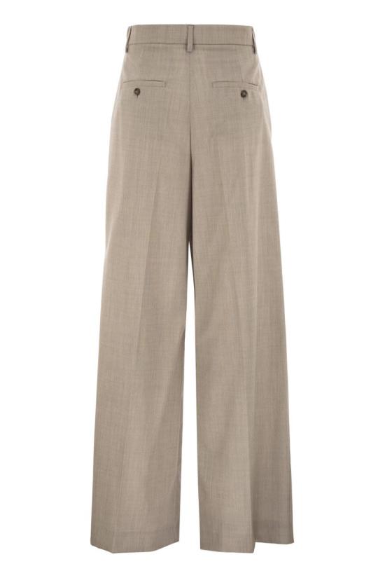 26FW 위켄드막스마라 스트레이트 팬츠 2625136051600 001 TURTLEDOVE - WEEKEND MAX MARA
