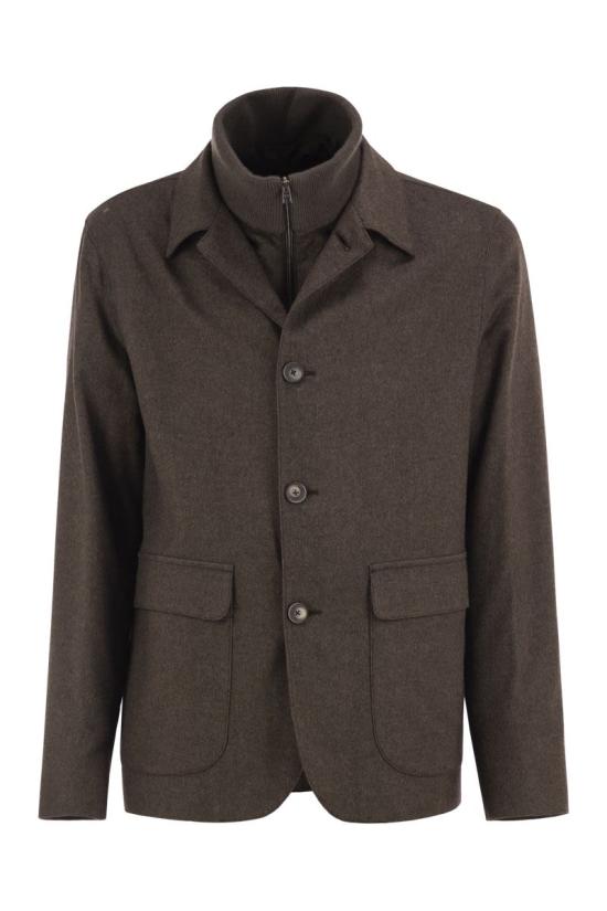 26FW 에르노 자켓 GA00023UR38087 8800 DARK BROWN