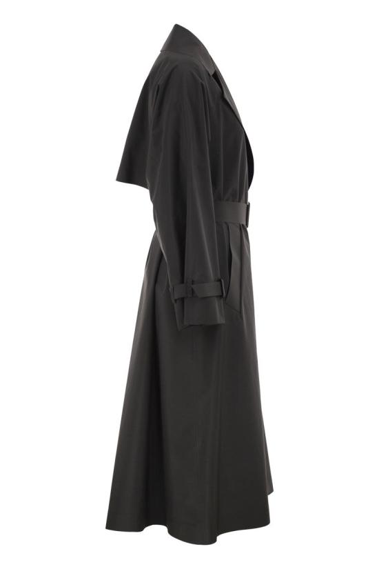 26FW 위켄드막스마라 트렌치 코트 2625026021600 004 BLACK - WEEKEND MAX MARA
