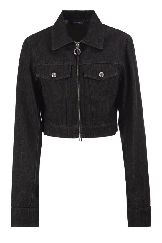26FW 스포트막스 자켓 2622046025600 001 DARK DENIM