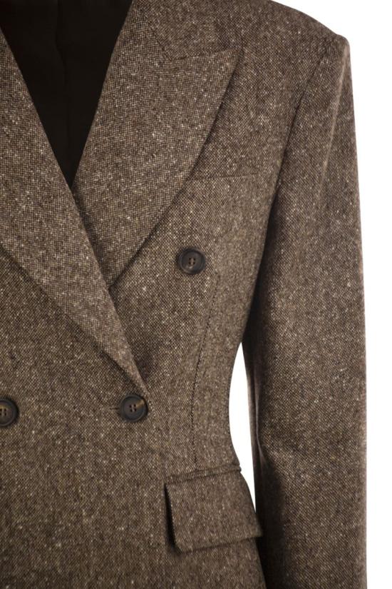 26FW 브루넬로 쿠치넬리 수트 자켓 MD0027246 C002 BROWN - BRUNELLO CUCINELLI