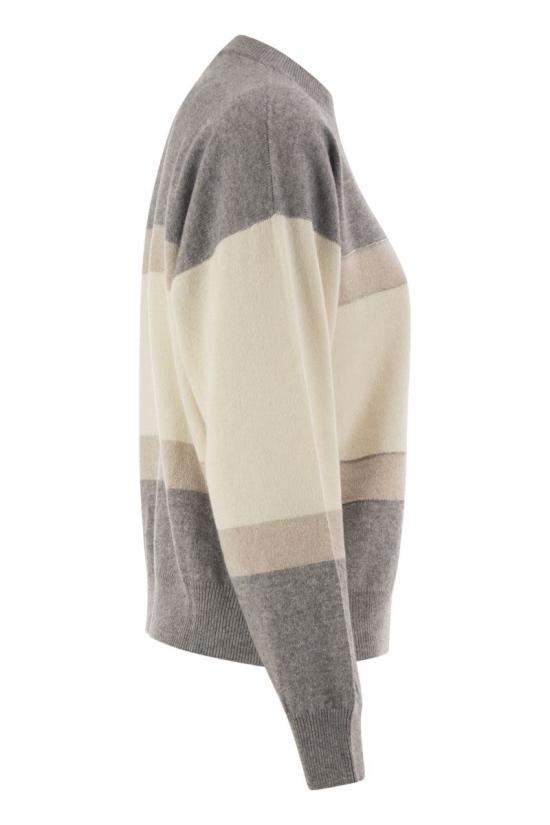 26FW 페세리코 스웨터 A99862F12C9283 C71 GREY BEIGE - PESERICO