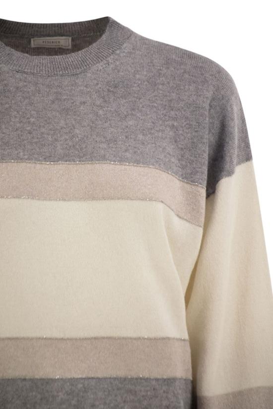 26FW 페세리코 스웨터 A99862F12C9283 C71 GREY BEIGE - PESERICO