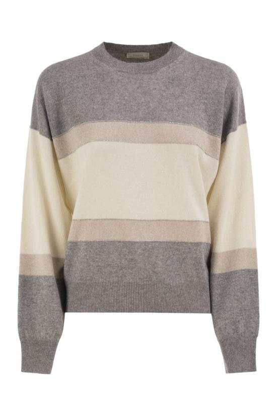 26FW 페세리코 스웨터 A99862F12C9283 C71 GREY BEIGE