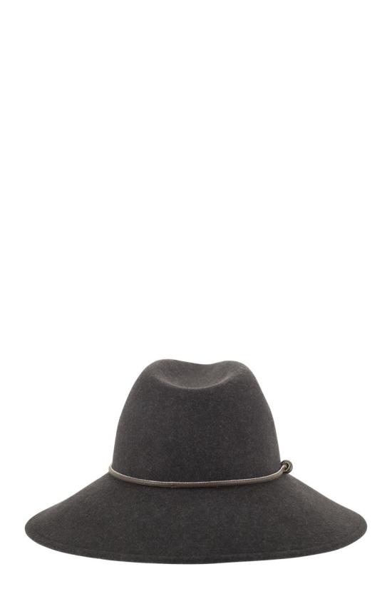 26FW 페세리코 버킷햇 A36223C0CC888 972 ANTHRACITE - PESERICO