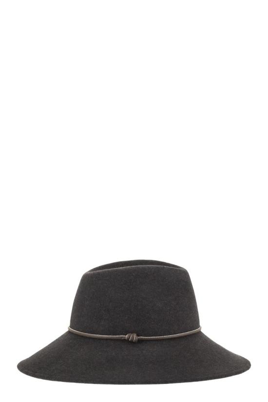 26FW 페세리코 버킷햇 A36223C0CC888 972 ANTHRACITE - PESERICO