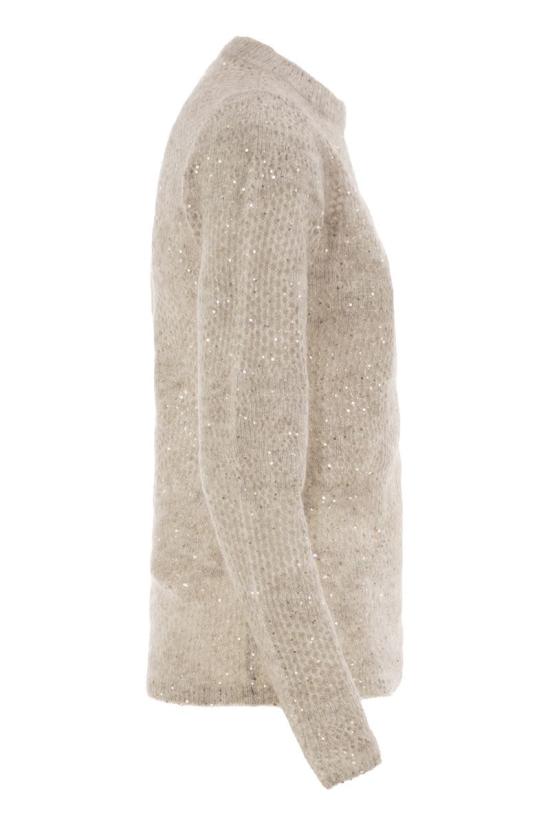 26FW 브루넬로 쿠치넬리 스웨터 MFA790100 C9984 PEARL - BRUNELLO CUCINELLI
