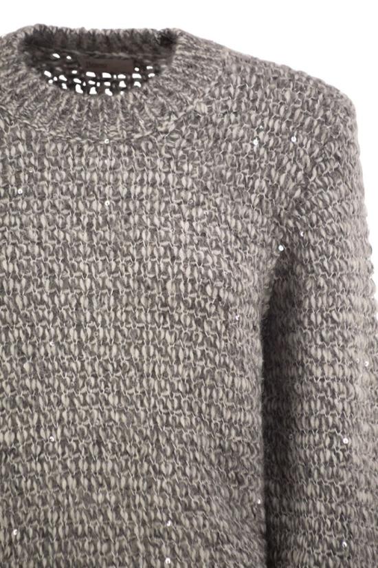 26FW 에르노 스웨터 MG00050DR70335 9460 GREY - HERNO