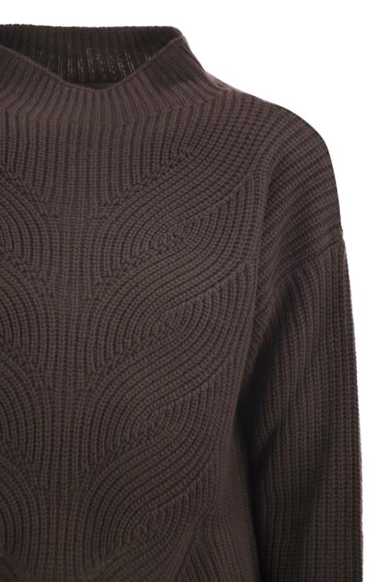 26FW 에르노 스웨터 ML00023DR70188 8810 DARK BROWN - HERNO