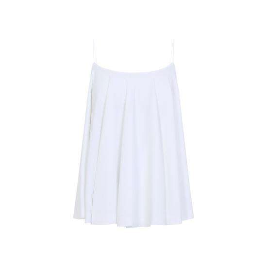 26SS 자크뮈스 미디 스커트 TOW00903AK00303100 WHITE