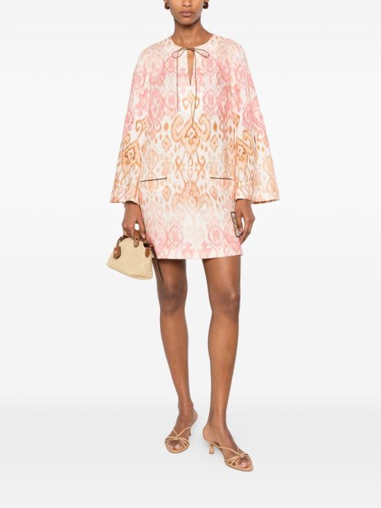 26FW 짐머만 미디 원피스 8013DSS261PNKIKA PINK - ZIMMERMANN