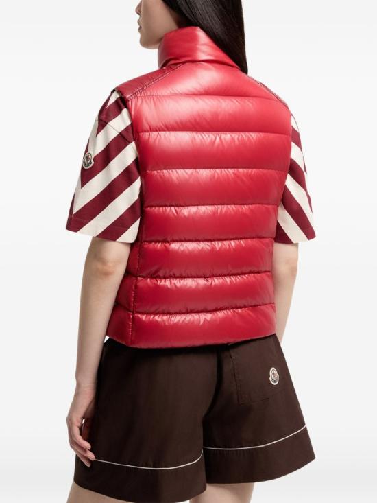 26FW 몽클레어 패딩 조끼 L20931A00015597Z845F RED - MONCLER