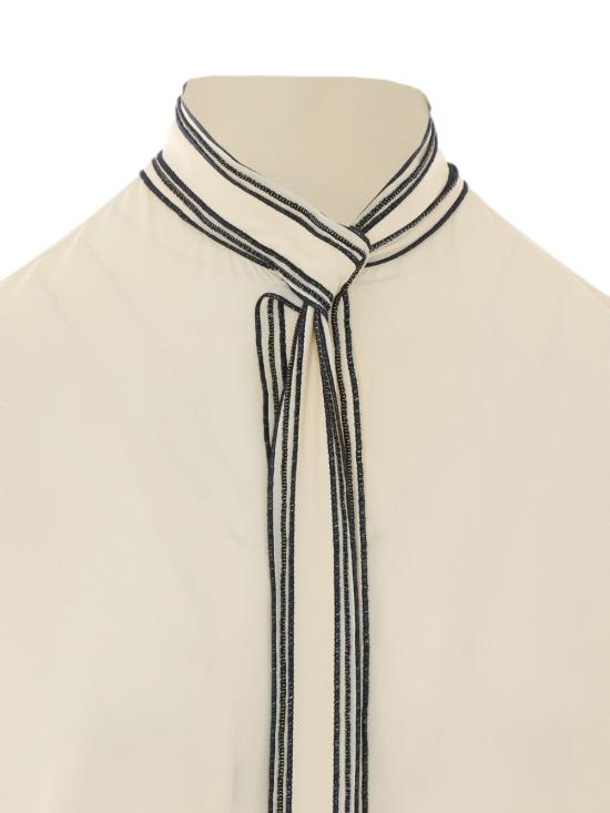 26FW 파비아나 필리피 블라우스 CAD216F267M2940145 WHITE - FABIANA FILIPPI