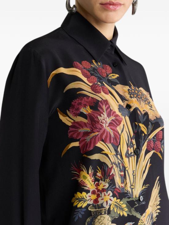 26FW 에트로 블라우스 WRIA0013AK166X0813 BLACK - ETRO