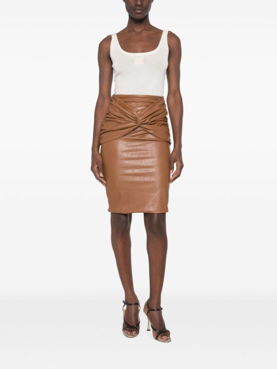 26FW 엘리자베타프랜치 반팔 티셔츠 TK03B66E2EG9 WHITE - ELISABETTA FRANCHI
