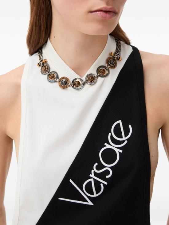 26FW 베르사체 민소매 티셔츠 10259971A187132WH80 WHITE - VERSACE