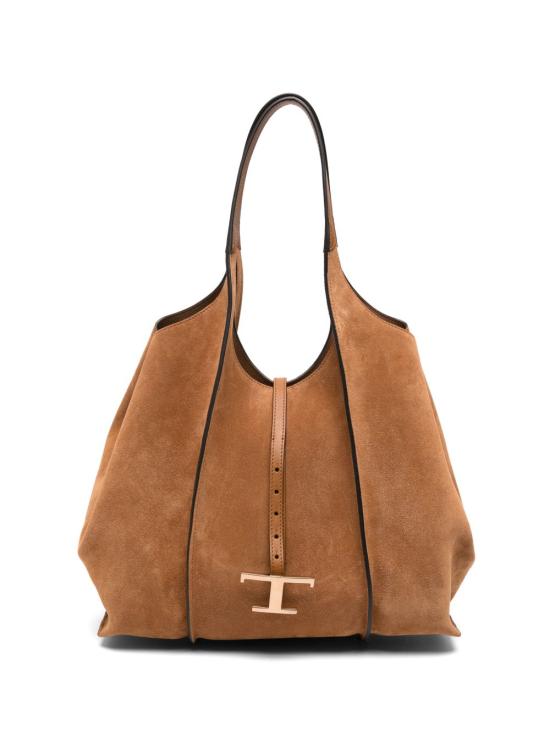 26FW 토즈 T 타임리스 미니 쇼핑백 XBWTSBA0300P3A7L12 LUGGAGE