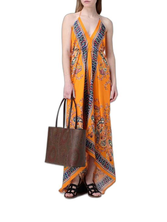 26FW 에트로 토트백 WP1D0024AA001M0019 BROWN - ETRO