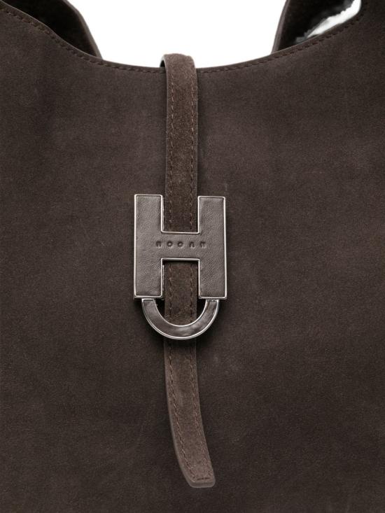 26FW 호간 토트백 KBW01XA1300UGMS808 BROWN - HOGAN