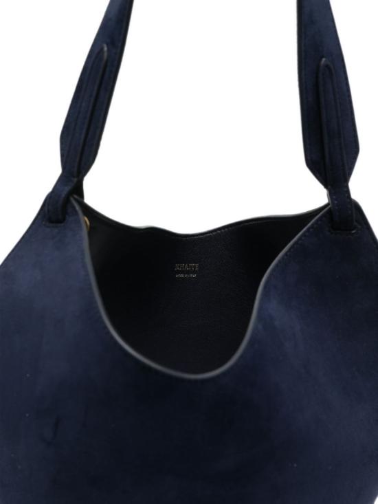 26FW 케이트 시그니처 로터스 미니 토트백 H2056726358 NAVY - KHAITE