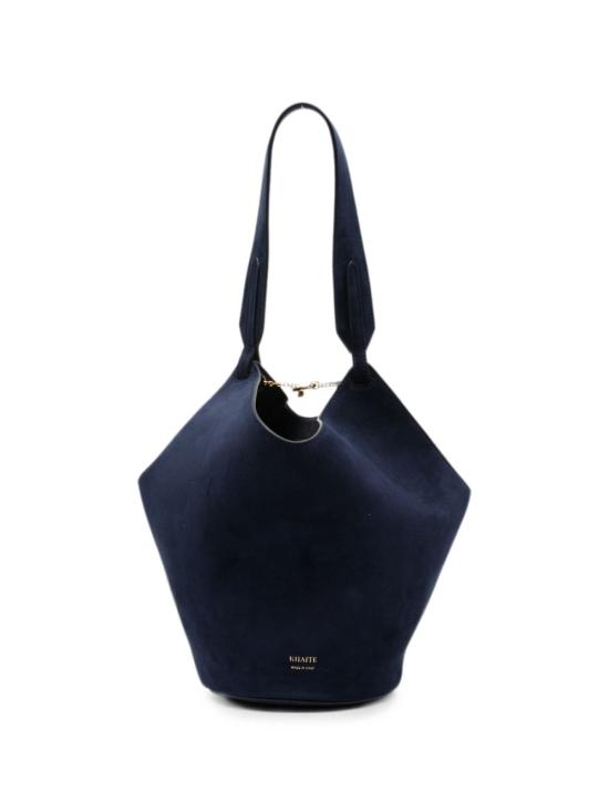 26FW 케이트 시그니처 로터스 미니 토트백 H2056726358 NAVY