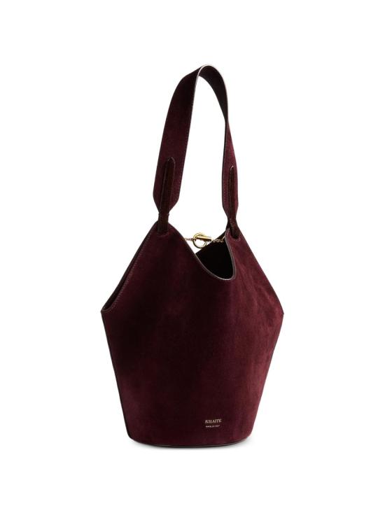 26FW 케이트 시그니처 로터스 미니 토트백 H2056978585 BORDEAUX