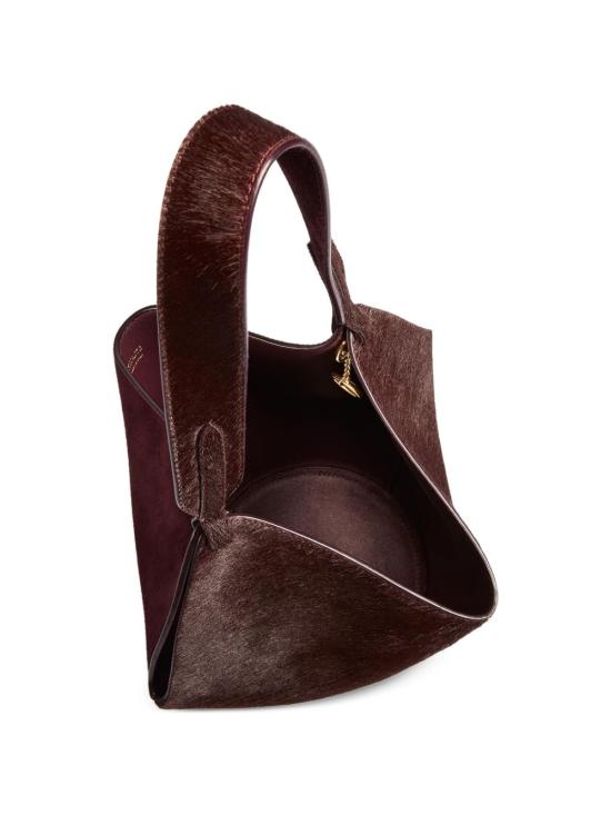 26FW 케이트 시그니처 로터스 미니 토트백 H2056978585 BORDEAUX - KHAITE
