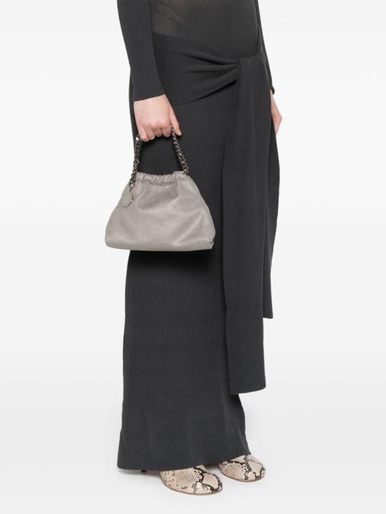 26FW 스텔라 맥카트니 팔라벨라 드로스트링 숄더백 7B0144W91321220 GREY - STELLA MCCARTNEY