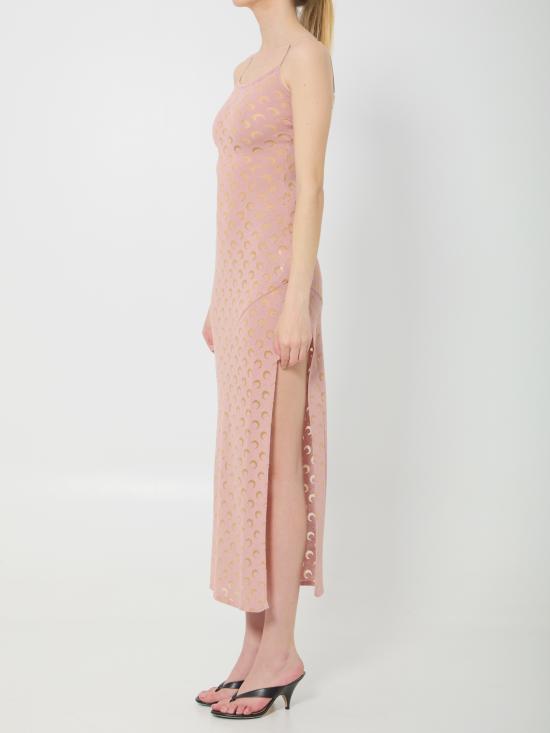 26SS 마린세르 롱 원피스 WDR460ACKNI0545PK00 PINK - MARINE SERRE