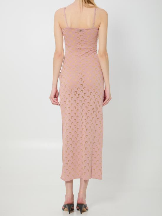 26SS 마린세르 롱 원피스 WDR460ACKNI0545PK00 PINK - MARINE SERRE