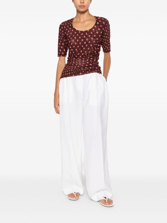 26FW 스텔라 맥카트니 반팔 티셔츠 6J04813SQA756107 BORDEAUX - STELLA MCCARTNEY