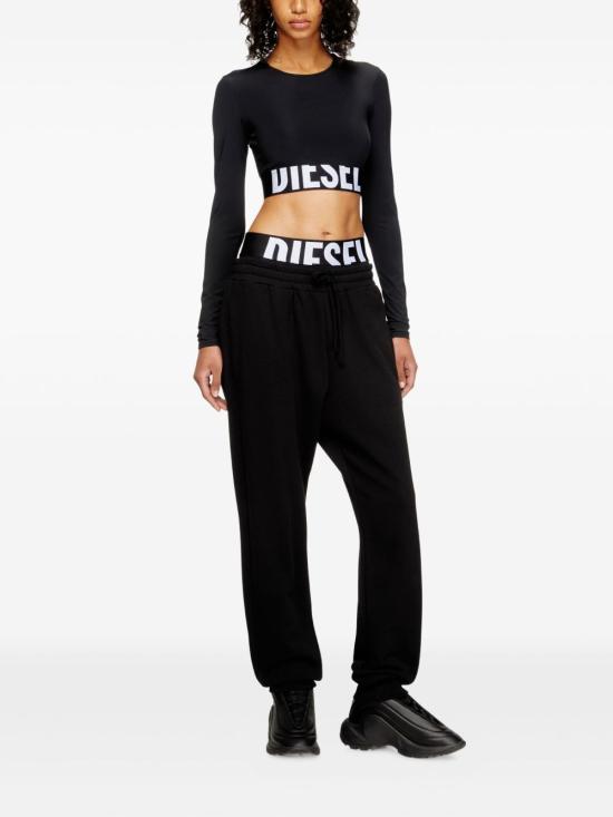26FW 디젤 긴팔 티셔츠 A182810PLAR9XX BLACK - DIESEL