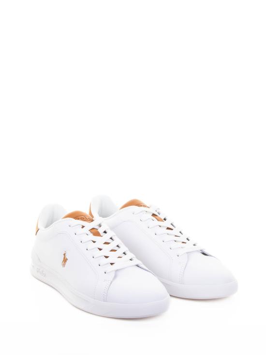 26SS 폴로 랄프로렌 스니커즈 809877598001 WHITE TAN - POLO RALPH LAUREN