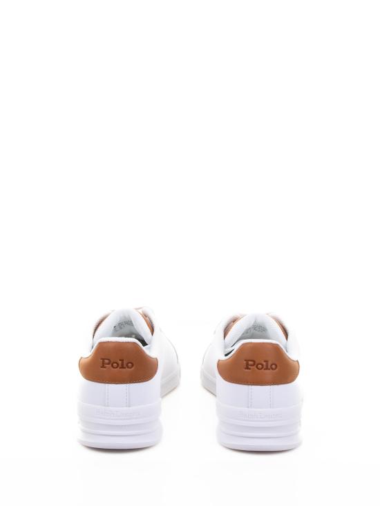 26SS 폴로 랄프로렌 스니커즈 809877598001 WHITE TAN - POLO RALPH LAUREN